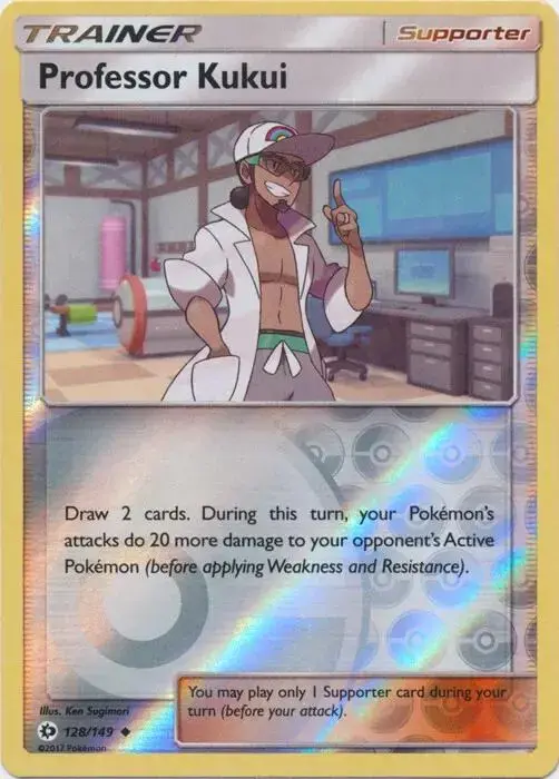 Professor Kukui [Reverse Holo]