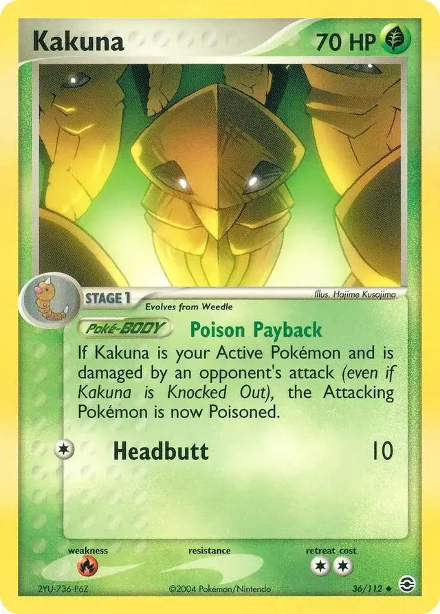 Kakuna - Pokemon Fire Red & Leaf Green #36