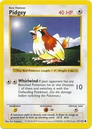 Pidgey [Shadowless]