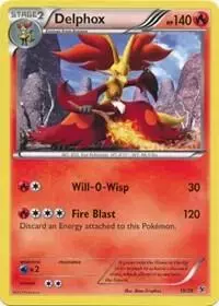 Delphox - Pokemon Japanese XY Beginning Set Girls #10