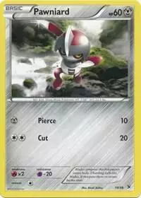 Pawniard - Pokemon Japanese XY Beginning Set Girls #19