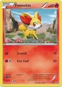 Fennekin - Pokemon Japanese XY Beginning Set Girls #8