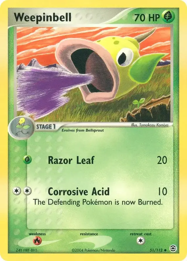Weepinbell - Pokemon Fire Red & Leaf Green #51