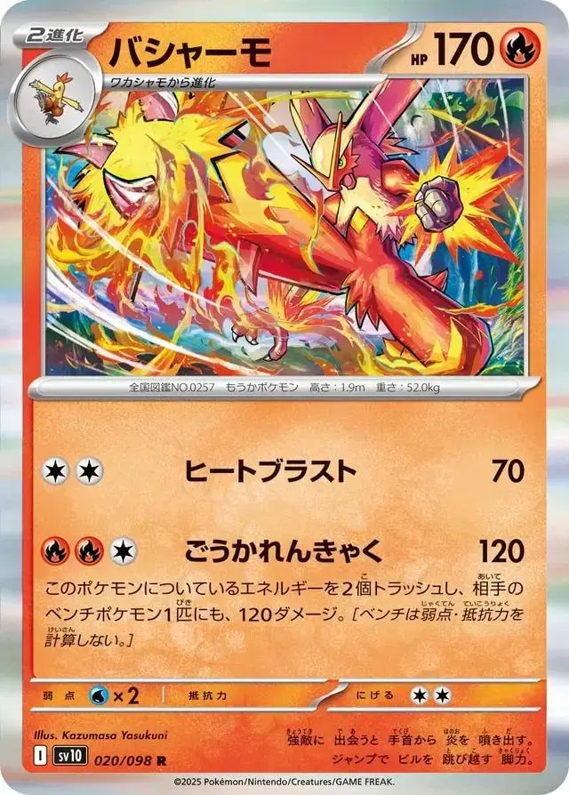 Blaziken - Pokemon Japanese Glory Of Team Rocket #20