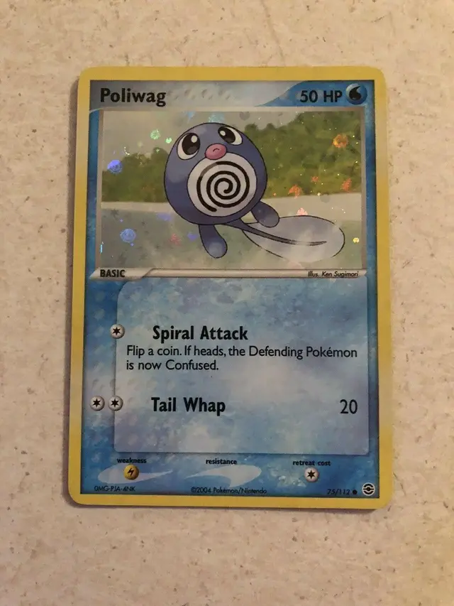Poliwag [Reverse Holo] - Pokemon Fire Red & Leaf Green #75