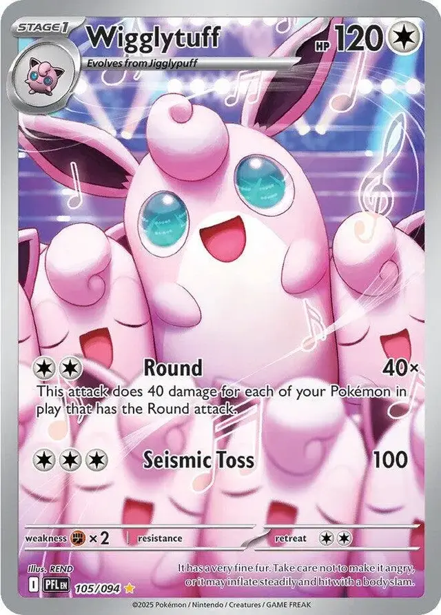 Wigglytuff - Pokemon Phantasmal Flames #105