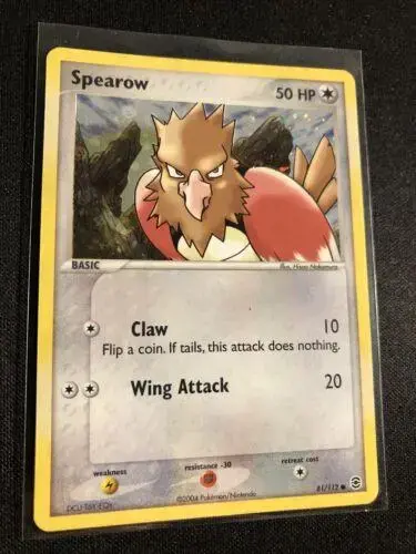 Spearow [Reverse Holo] - Pokemon Fire Red & Leaf Green #81