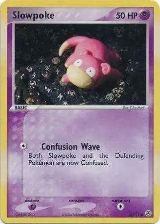 Slowpoke [Reverse Holo] - Pokemon Fire Red & Leaf Green #80