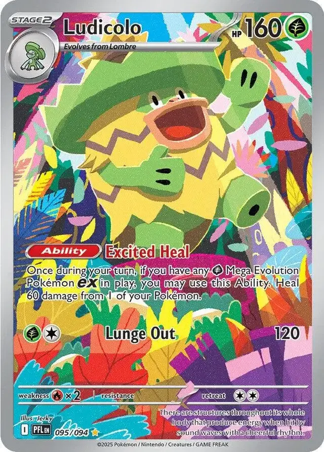 Ludicolo - Pokemon Phantasmal Flames #95