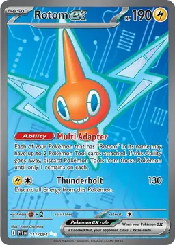 Rotom ex 111 - Pokemon Phantasmal Flames