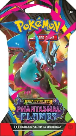 Sleeved Booster Pack - Pokemon Phantasmal Flames