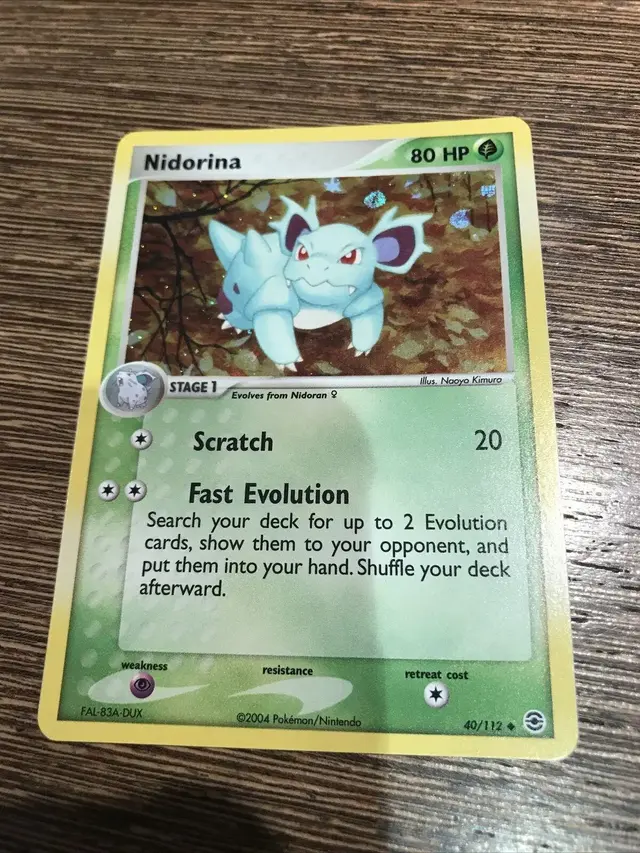 Nidorina [Reverse Holo] - Pokemon Fire Red & Leaf Green #40