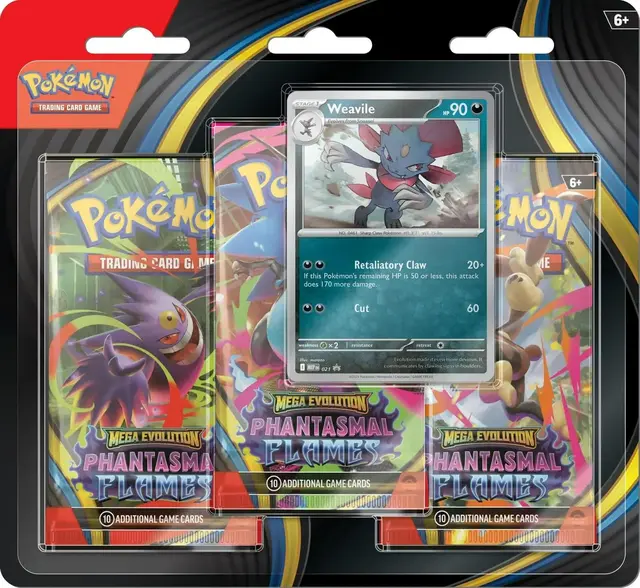 3 Pack Blister: Weavile