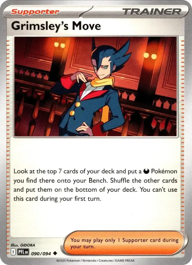 Grimsley's Move - Pokemon Phantasmal Flames #90