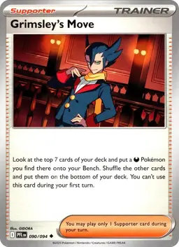 Grimsley's Move - Pokemon Phantasmal Flames