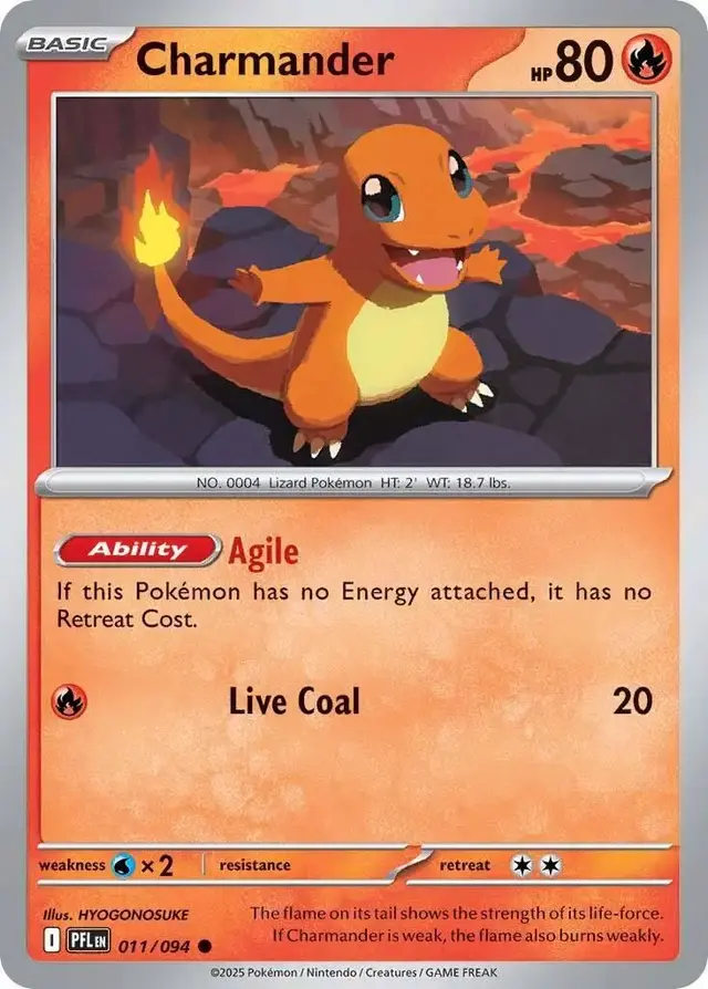 Charmander - Pokemon Phantasmal Flames #11