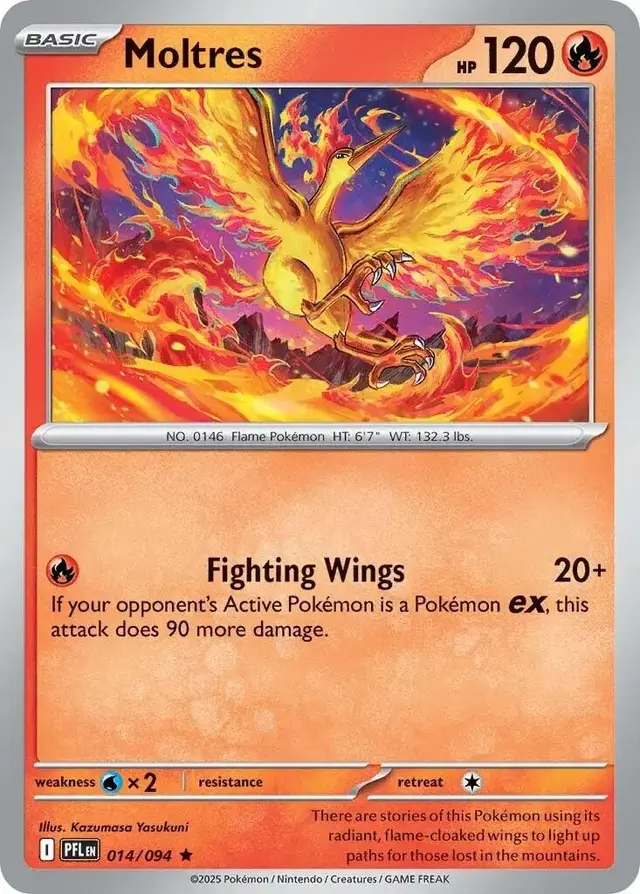 Moltres - Pokemon Phantasmal Flames #14
