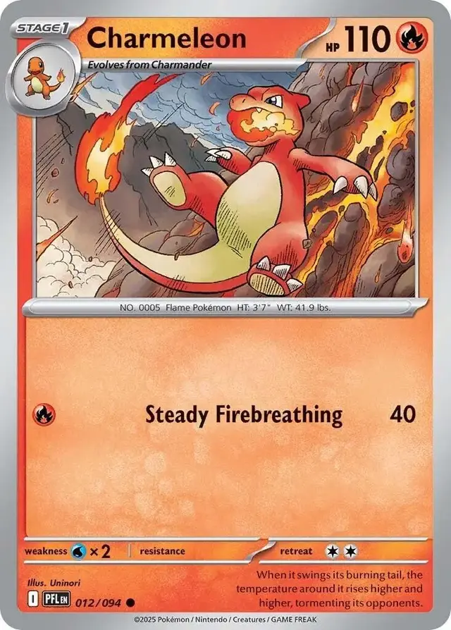 Charmeleon - Pokemon Phantasmal Flames #12