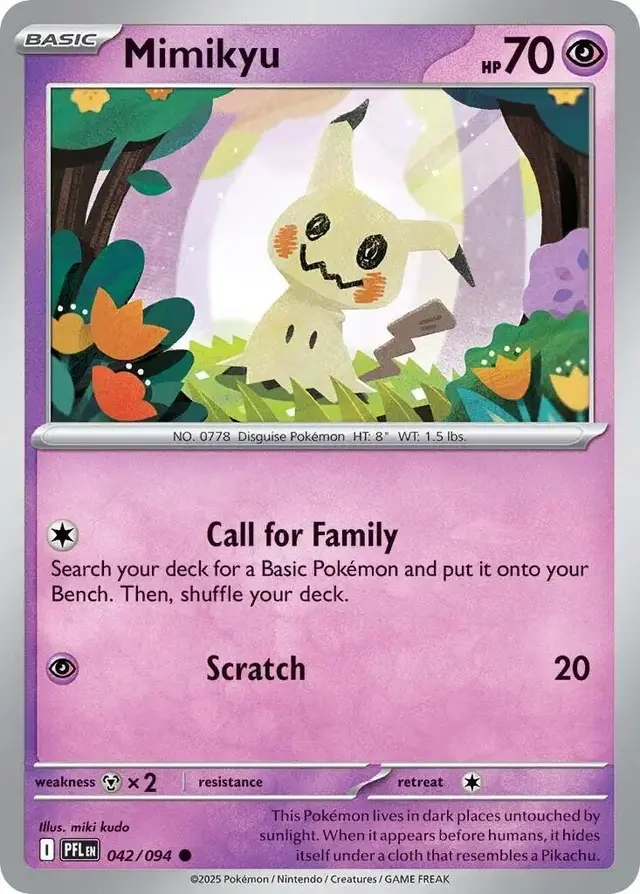 Mimikyu - Pokemon Phantasmal Flames #42