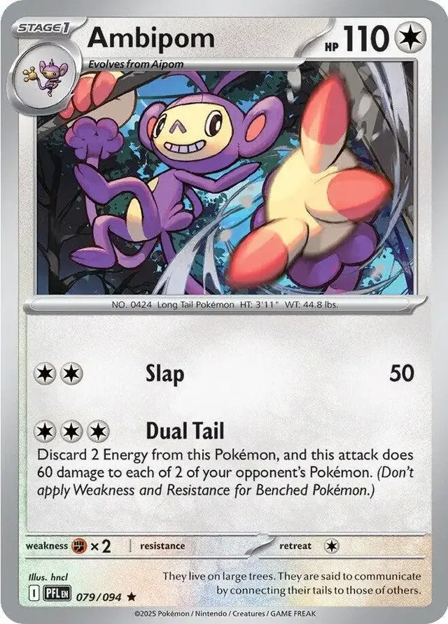 Ambipom - Pokemon Phantasmal Flames #79