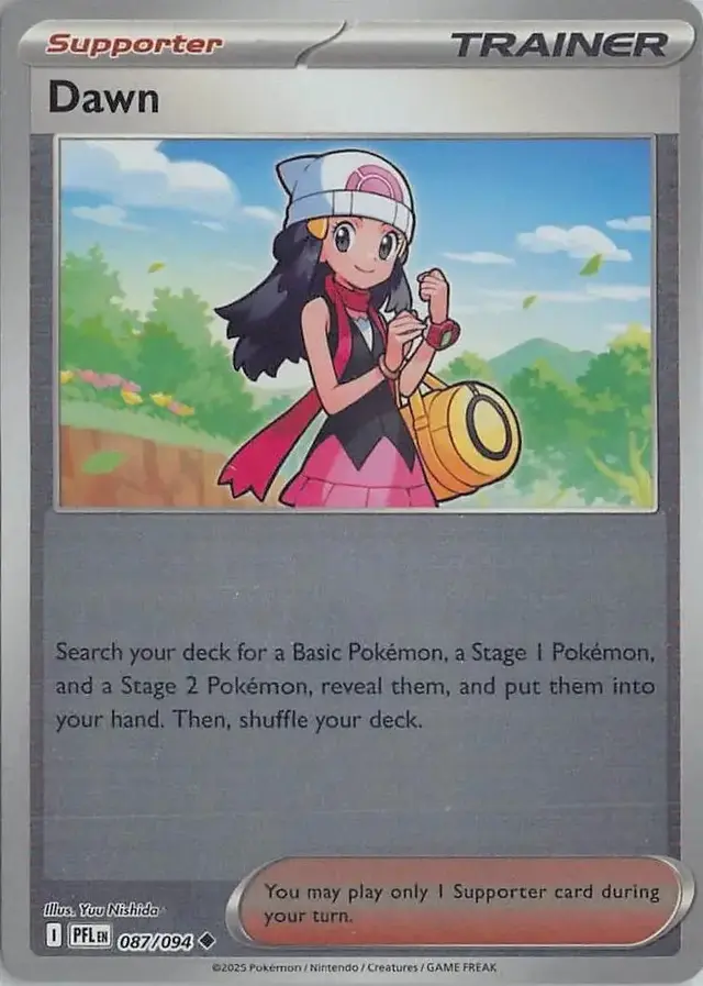 Dawn [Reverse Holo] - Pokemon Phantasmal Flames #87