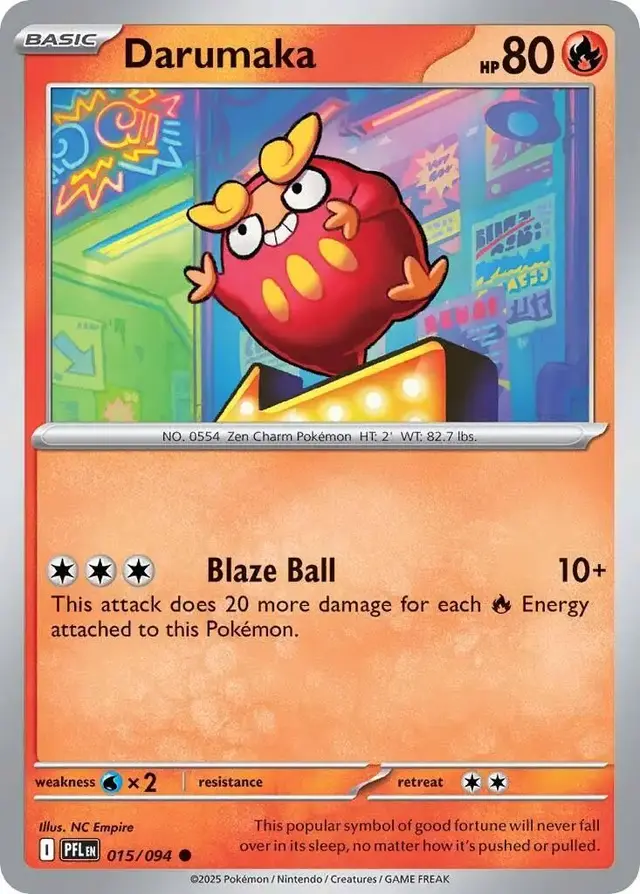 Darumaka - Pokemon Phantasmal Flames #15