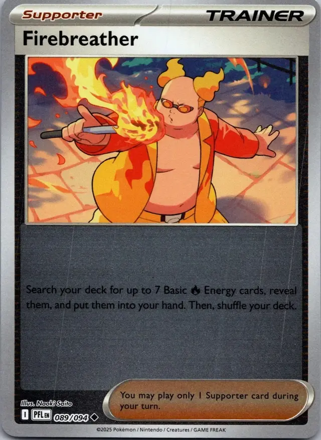 Firebreather [Reverse Holo] - Pokemon Phantasmal Flames #89