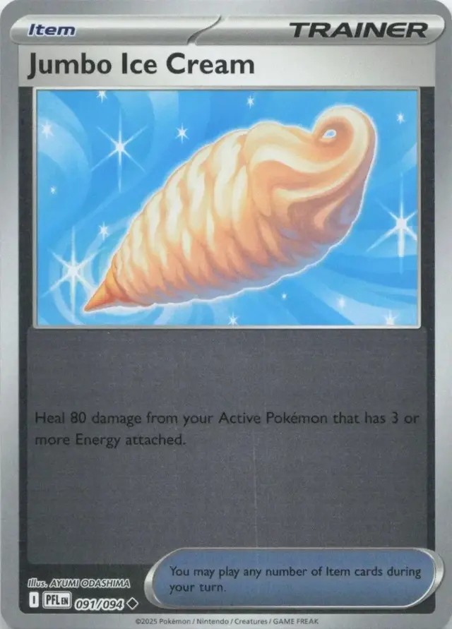 Jumbo Ice Cream [Reverse Holo] - Pokemon Phantasmal Flames #91