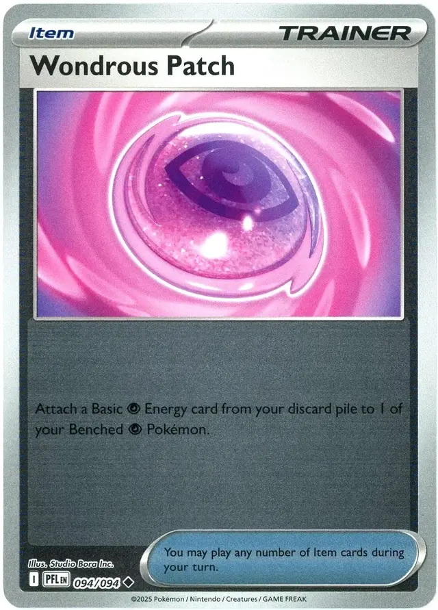 Wondrous Patch [Reverse Holo] - Pokemon Phantasmal Flames #94