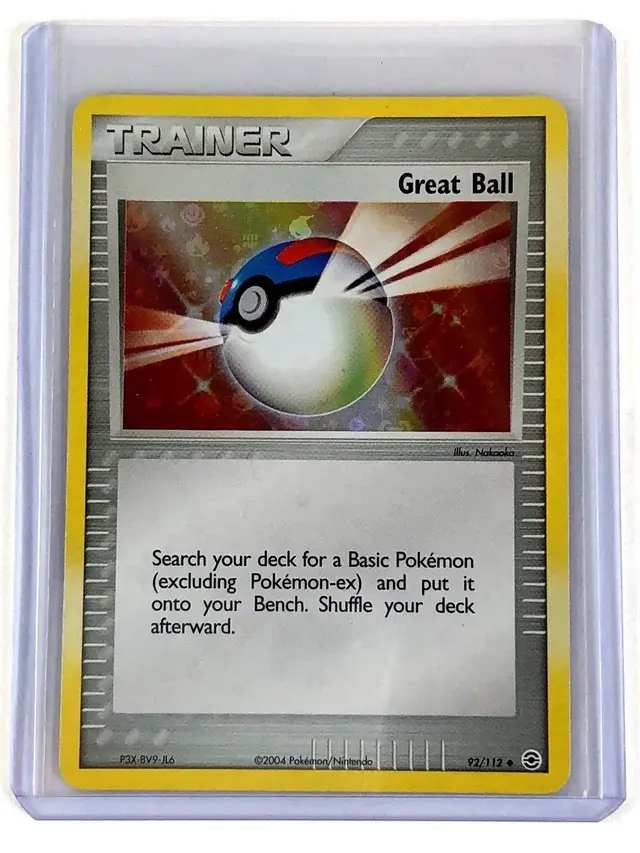 Great Ball [Reverse Holo] - Pokemon Fire Red & Leaf Green #92