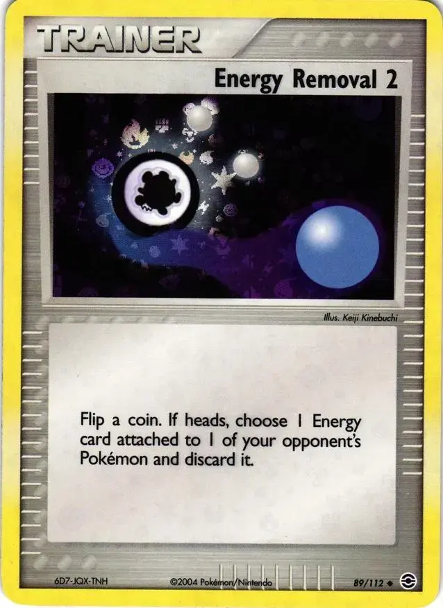 Energy Removal 2 [Reverse Holo] - Pokemon Fire Red & Leaf Green #89