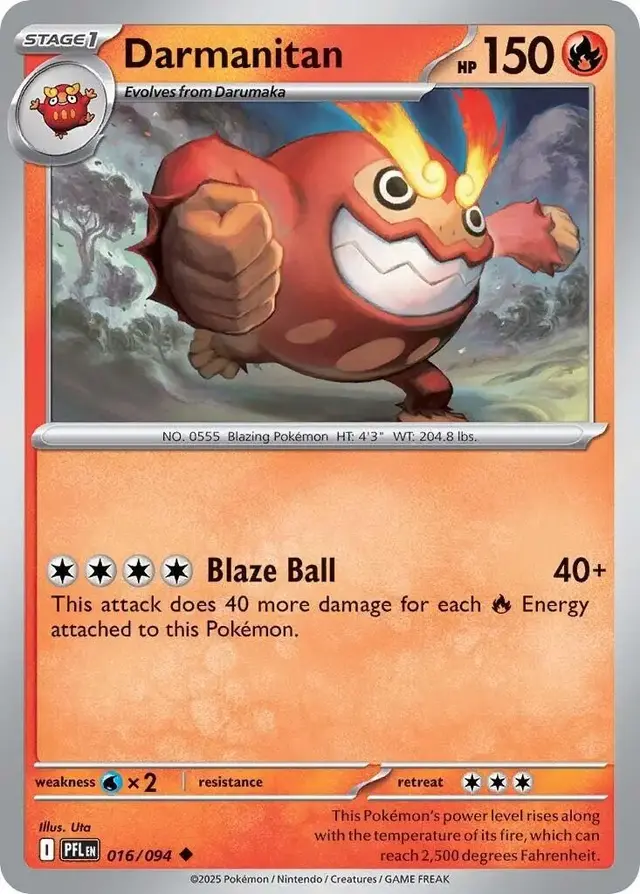 Darmanitan - Pokemon Phantasmal Flames #16