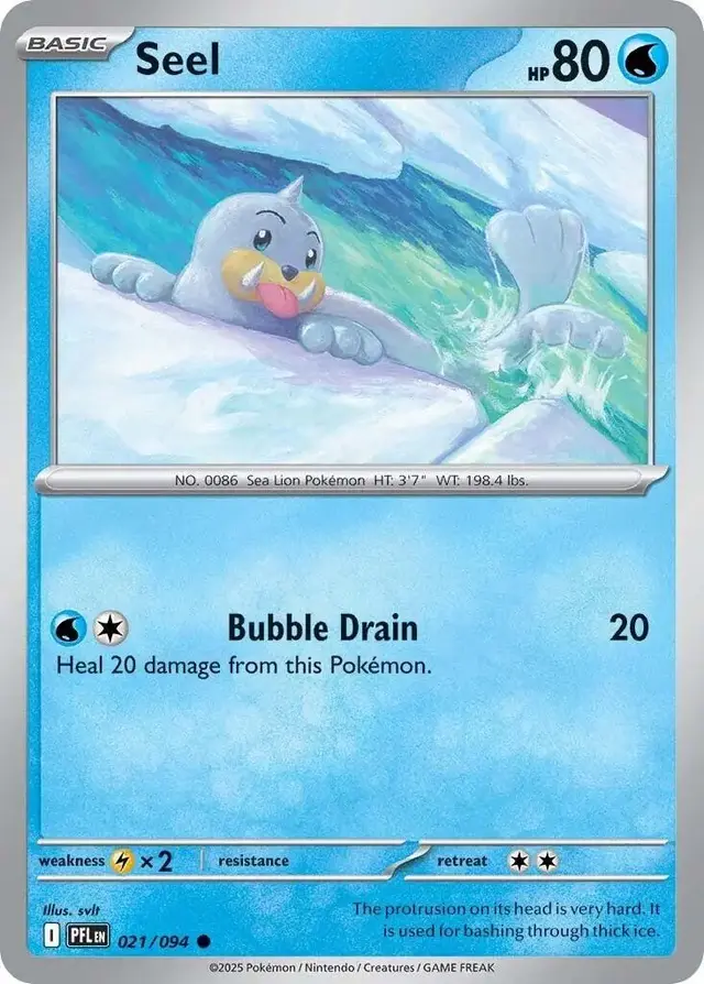 Seel - Pokemon Phantasmal Flames #21