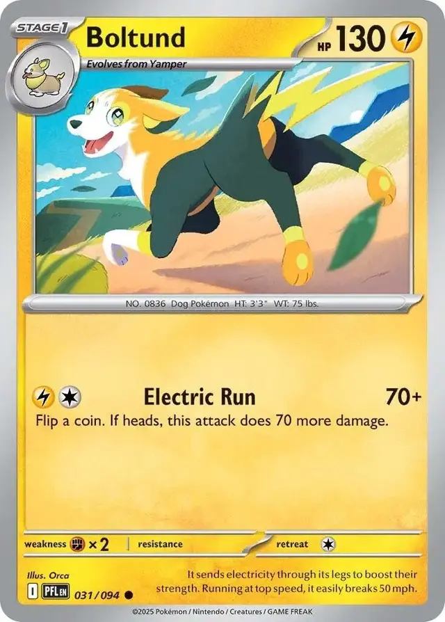 Boltund - Pokemon Phantasmal Flames #31