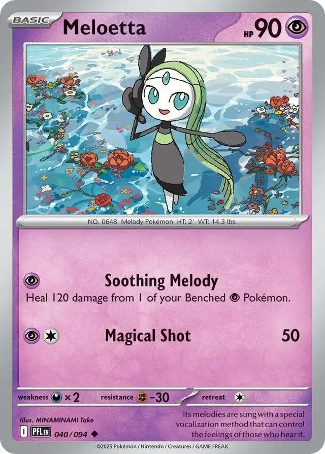 Meloetta - Pokemon Phantasmal Flames #40