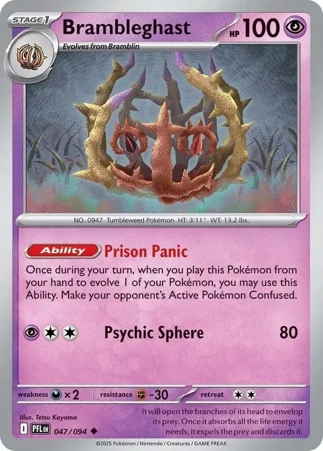 Brambleghast - Pokemon Phantasmal Flames #47