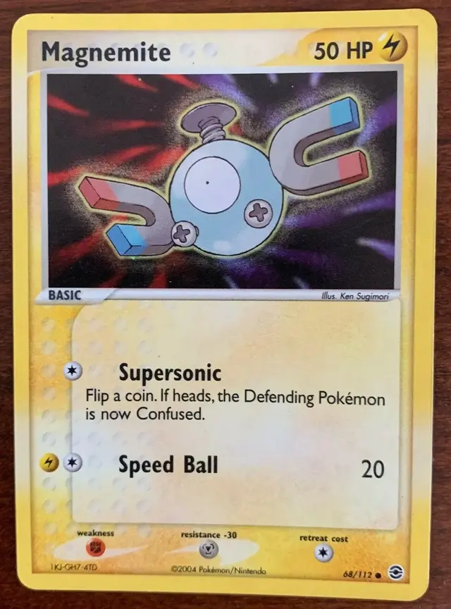 Magnemite [Reverse Holo] - Pokemon Fire Red & Leaf Green #68