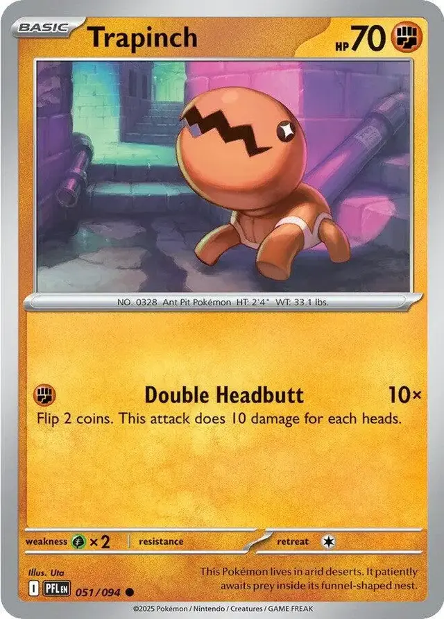 Trapinch - Pokemon Phantasmal Flames #51