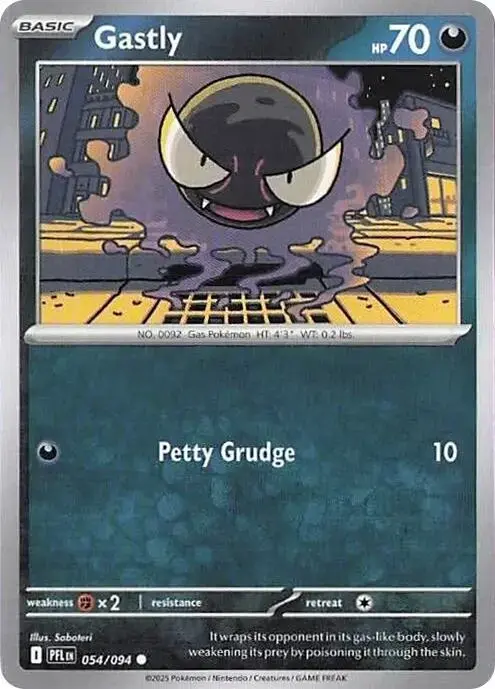 Gastly - Pokemon Phantasmal Flames #54