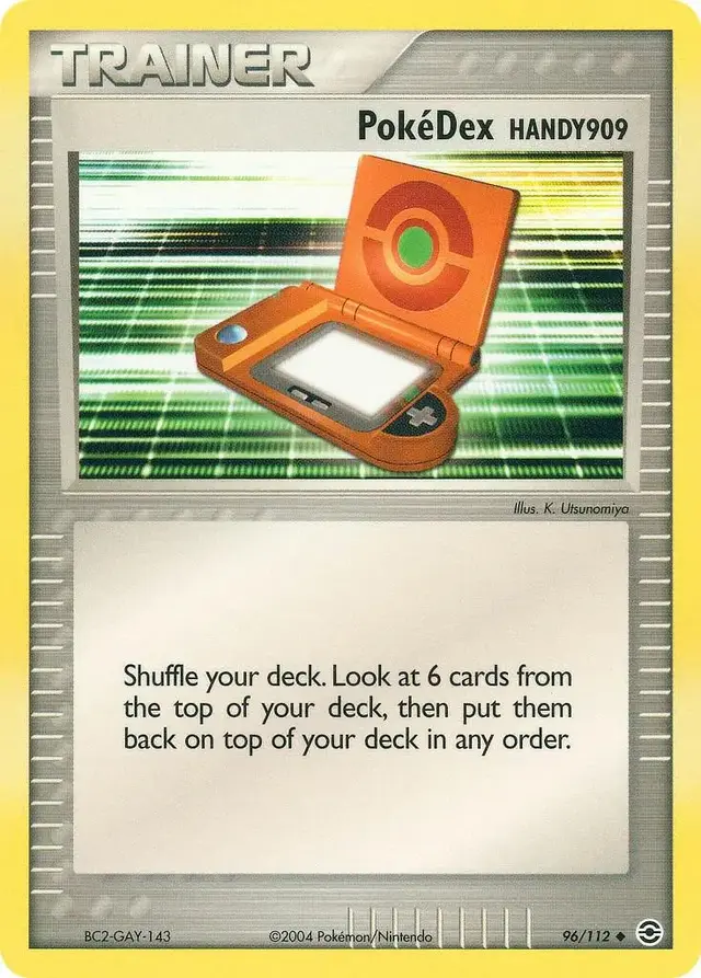 PokeDex Handy909 - Pokemon Fire Red & Leaf Green #96
