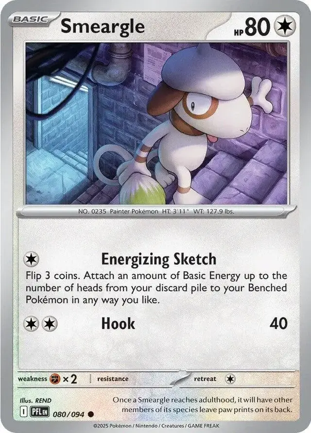 Smeargle - Pokemon Phantasmal Flames #80