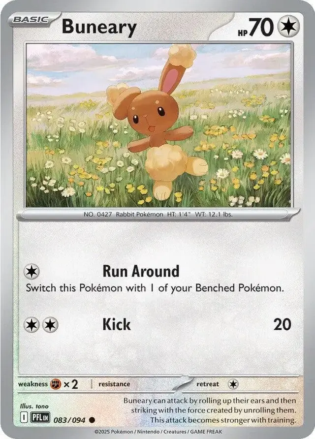 Buneary - Pokemon Phantasmal Flames #83