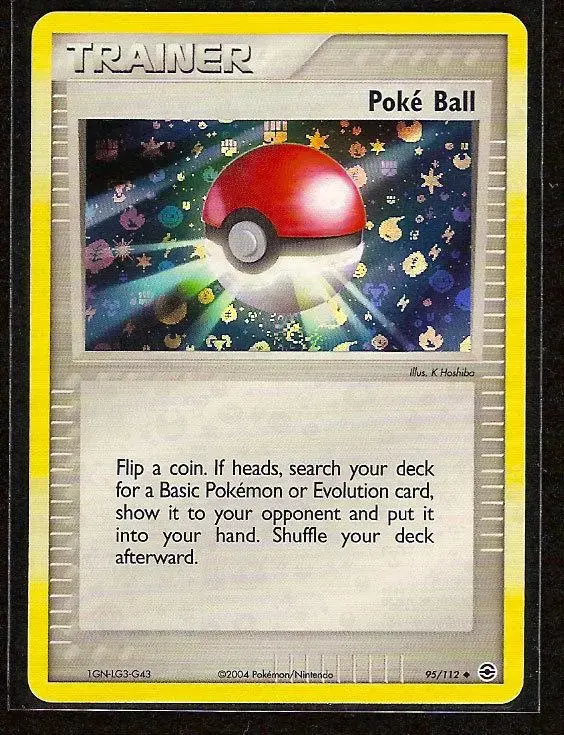 Poke Ball [Reverse Holo] - Pokemon Fire Red & Leaf Green #95