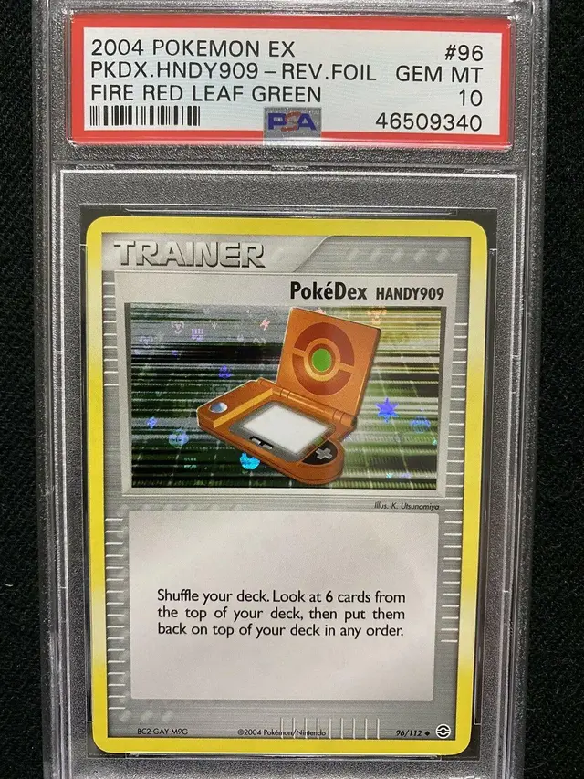 PokeDex Handy909 [Reverse Holo] - Pokemon Fire Red & Leaf Green #96