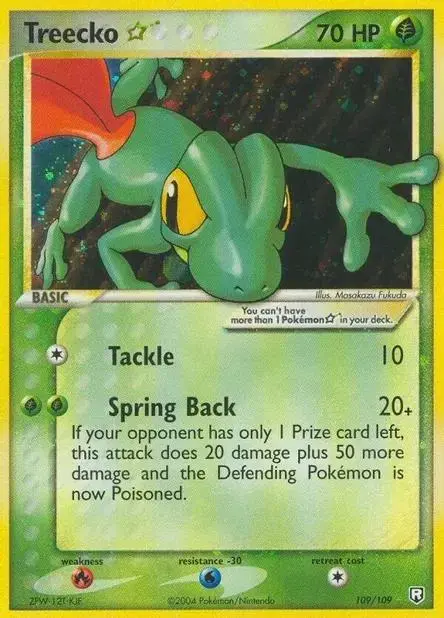 Treecko [Gold Star]