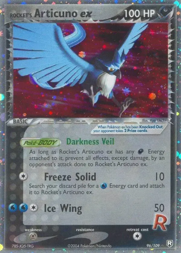 Rocket's Articuno EX - Pokemon Team Rocket Returns #96
