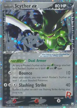Rocket's Scyther EX - Pokemon Team Rocket Returns