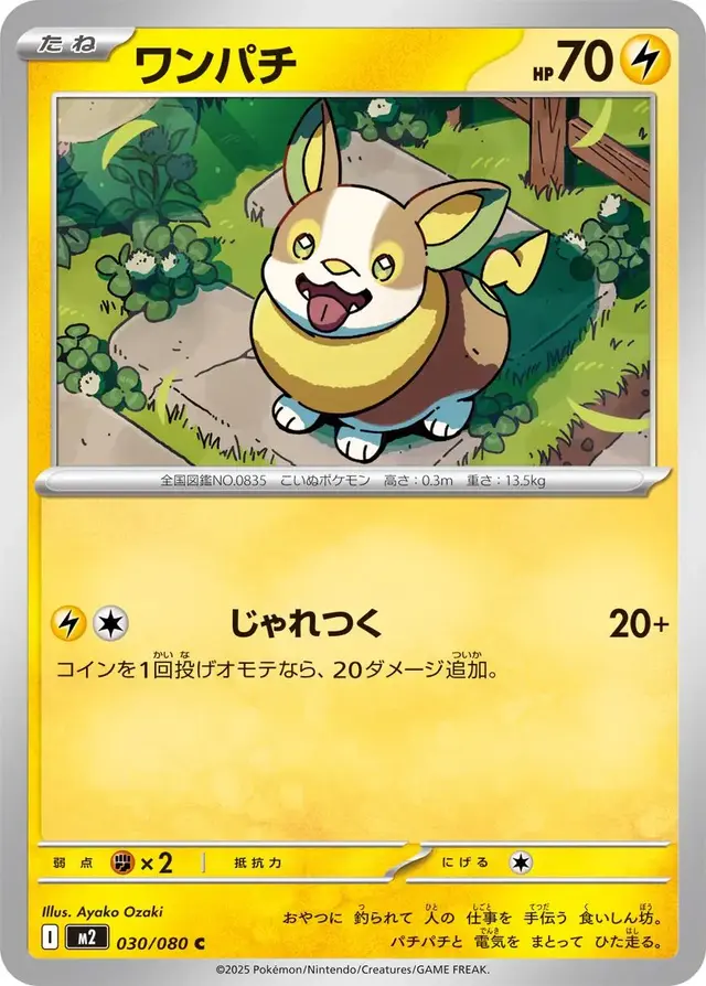 Yamper - Pokemon Japanese Inferno X #30