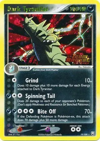Dark Tyranitar [Reverse Holo] - Pokemon Team Rocket Returns #19