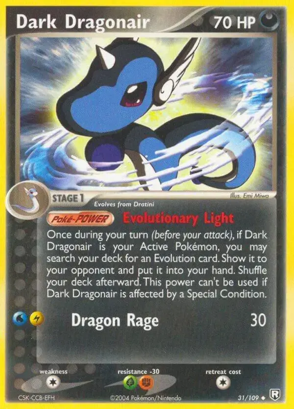 Dark Dragonair - Pokemon Team Rocket Returns #31